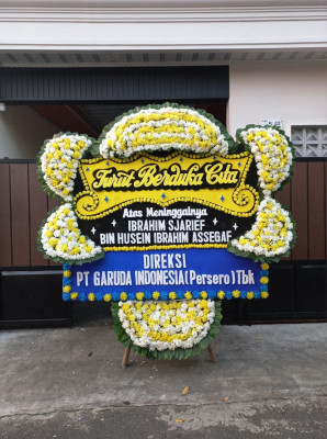 Papan Bunga Duka di Rengas Pulau