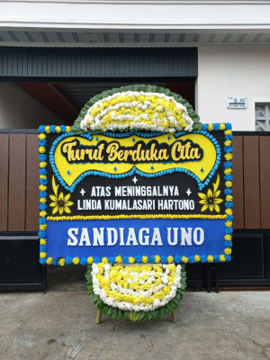 Papan Bunga Duka di Rengas Pulau