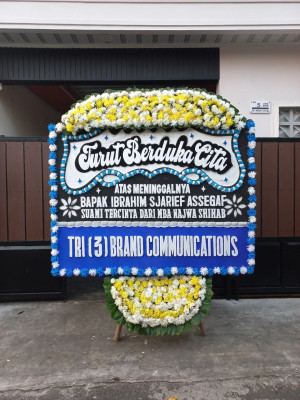 Papan Bunga Duka di Rengas Pulau